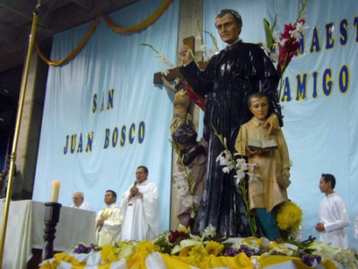 Fiesta de Don Bosco en Comayagüela. 