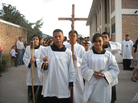 Fiesta por Don Bosco en Comayagüela. Honduras. 