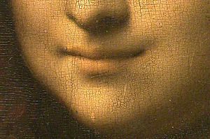 300px-Mona Lisa detail mouth