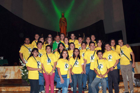 Delegación de Guatemala para la JMJ 2013.