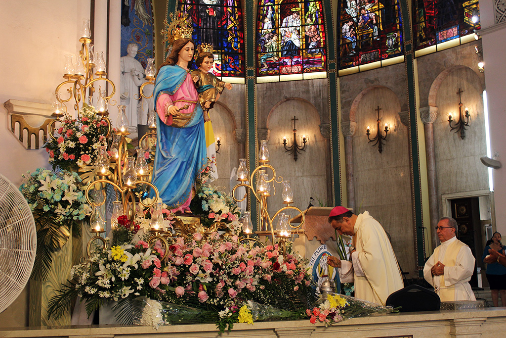 Maria Auxiliadora fue celebrada en Panamá. 