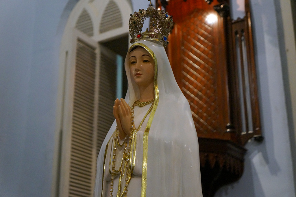 Vírgen de Fátima. Col. Don Bosco, Granada. Nicaragua. 