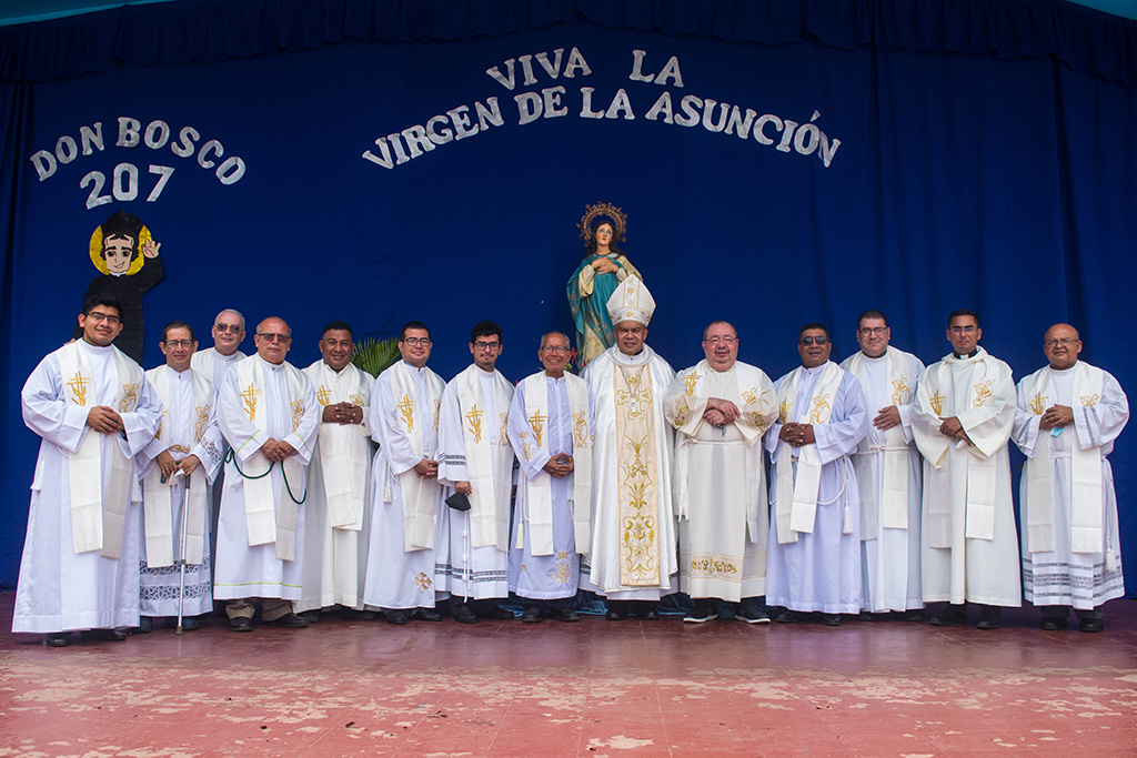 Sacerdotes, Exalumnos salesianos de Nicaragua.