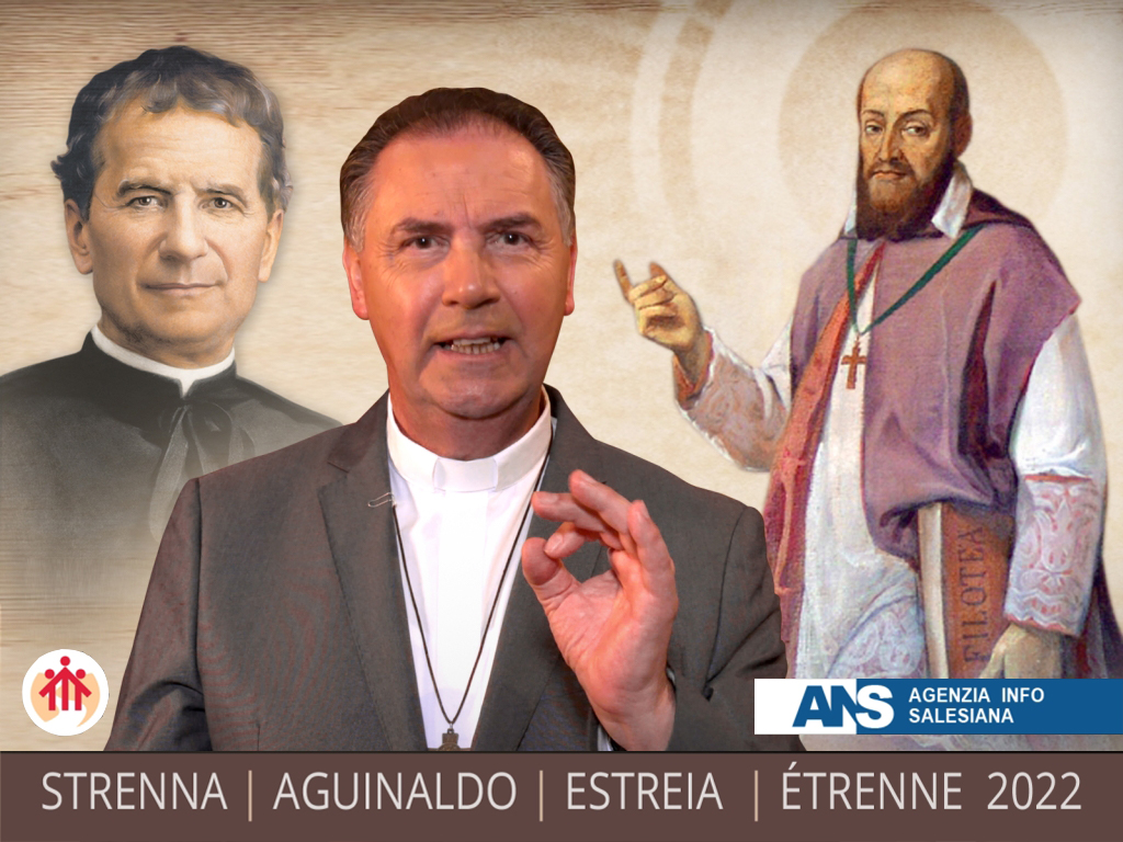 El Rector Mayor de los Salesianos de Don Bosco, el P. Ángel Fernández Artime, presenta su mensaje sobre el tema  del Aguinaldo 2022: “Haced todo por amor, nada por fuerza”.