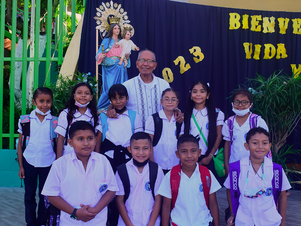 Los estudiantes de la Escuela Anexa San Juan Bosco iniciaron un nuevo año académico.