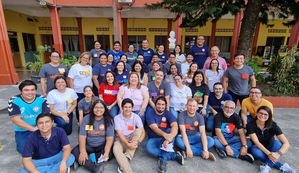 Aspirantes a Salesianos Cooperadores en El Salvador