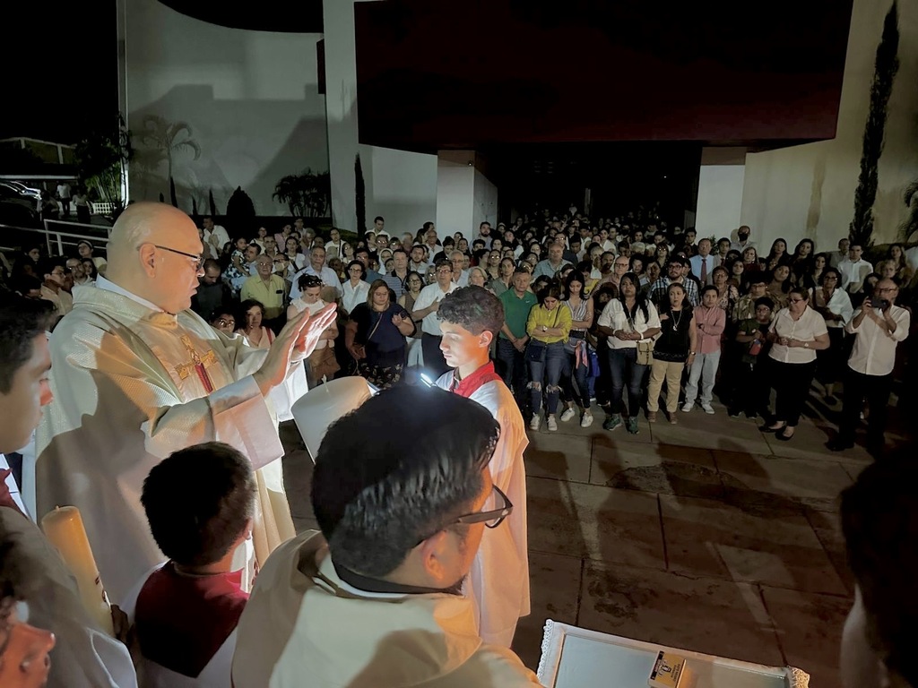 La celebración del Triduo Pascual en el Santuario Nacional de la Juventud San Juan Bosco en Tegucigalpa estuvo cargado de momentos de crecimiento espiritual y de renovación de fe. 