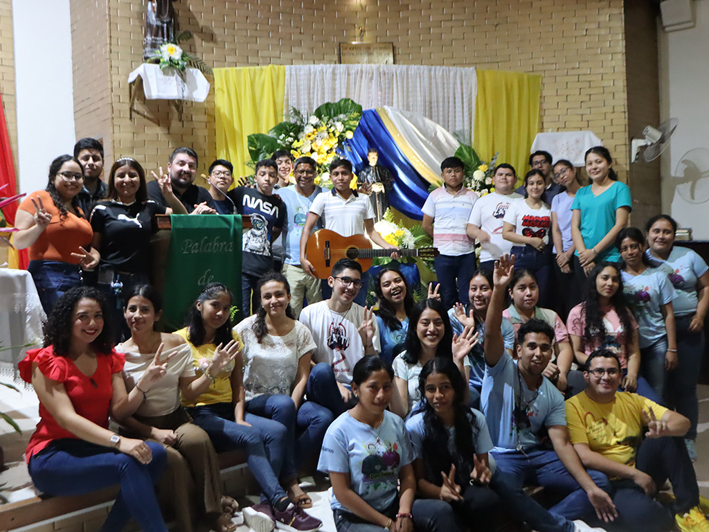 Alrededor de 35 jóvenes del MJS participaron de las actividades de la novena a Don Bosco