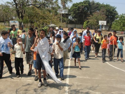 V&iacute;a Crucis del Oratorio Mam&aacute; Margarita.