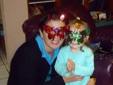 Viviana y Ana Lucía. 