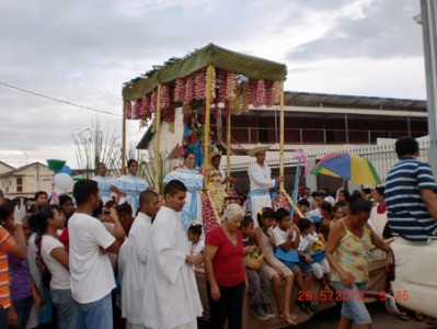 Fiesta a María Auxiliadora en Granada. 