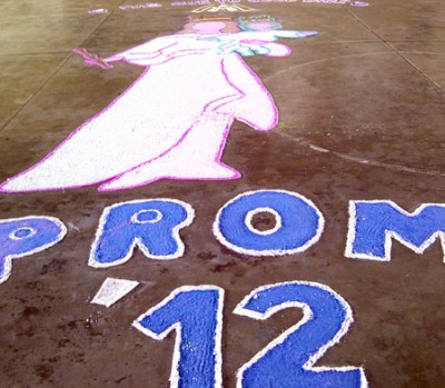 Flor a Mar&iacute;a en el San Jos&eacute;. 