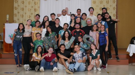 20 j&oacute;venes del Movimiento Juvenil Salesiano participaron en un retiro para l&iacute;deres, bajo el lema &ldquo;Lidera con esperanza, transforma con amor&rdquo;, en el Centro Don Bosco de P&eacute;rez Zeled&oacute;n.