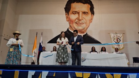 Bajo el lema "Donde los corazones se inspiran y las manos crean", el Instituto Técnico Don Bosco inauguró la Expotecnia 2024.