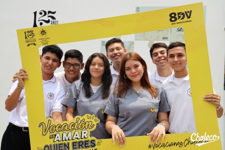 El Chaleco fiel seguidor de la campaña vocacional inspectorial 8DV.