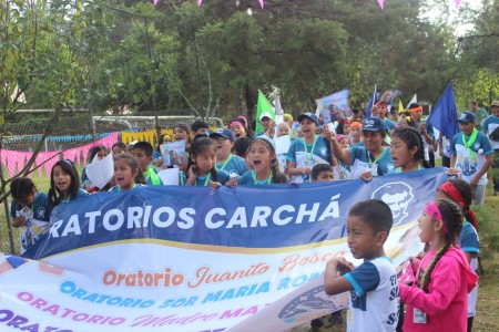 Más de 400 participantes reunió el Encuentro Nacional de Oratorios Salesianos en la Ciudad de Guatemala. 