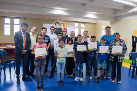 El oratorio del Colegio Don Bosco, considerado el corazón de su misión, festejó junto a los niños y jóvenes el natalicio de San Juan Bosco. 