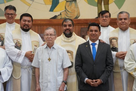 El hermano Óscar Arévalo inició su formación salesiana en 2014. Once años después, consagra su vida al servicio de los jóvenes como salesiano coadjutor.
