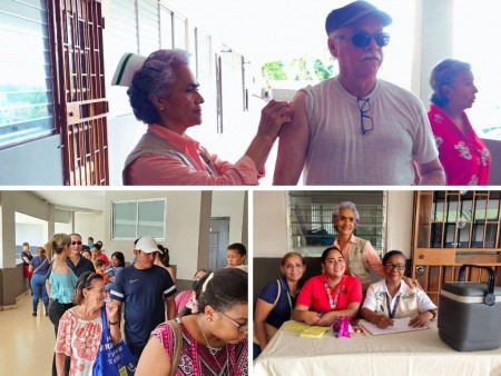 La Basílica Don Bosco albergó una exitosa jornada de vacunación, organizada por el Ministerio de Salud y la comunidad parroquial.