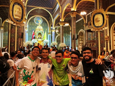 Juventud salesiana participa en las actividades celebradas en honor a los 200 años de la Virgen de los Ángeles, patrona de Costa Rica.  