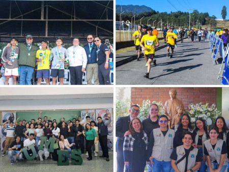 La Universidad Mesoamericana celebró a San Juan Bosco con actividades deportivas, musicales y litúrgicas en sus sedes de Quetzaltenango y Ciudad de Guatemala, reafirmando su identidad salesiana.