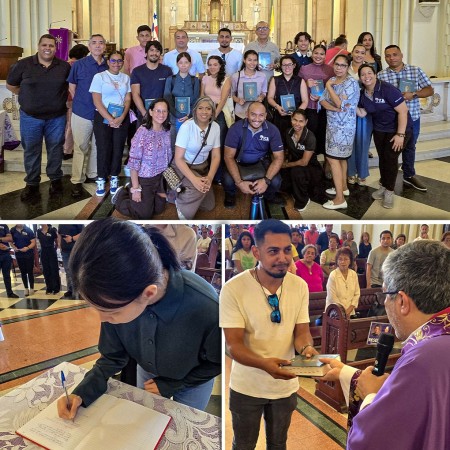 Con el acompañamiento de sus padrinos y catequistas, guiados por la Iglesia, estos hermanos han dado un paso decisivo en su camino de conversión y crecimiento espiritual.