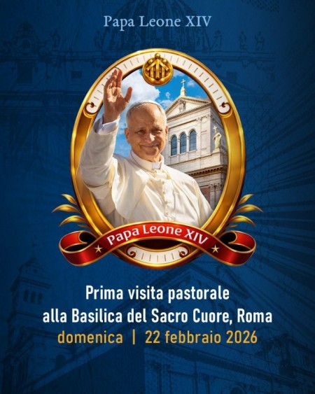 El papa Le&oacute;n XIV presidir&aacute; la Eucarist&iacute;a del Primer Domingo de Cuaresma en la Bas&iacute;lica del Sagrado Coraz&oacute;n de Jes&uacute;s en Castro Pretorio, templo construido por Don Bosco y confiado a los salesianos.