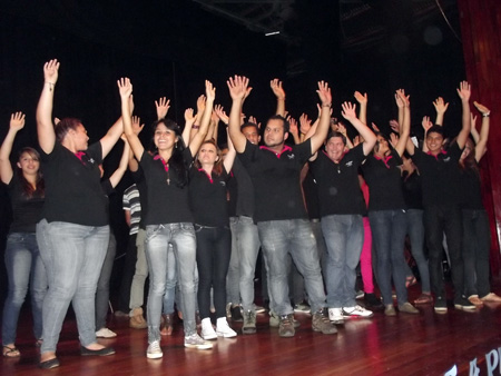 Manos arriba por Cristo