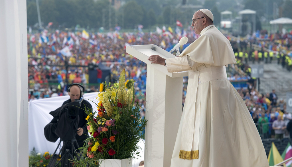 Papa celebro la misa en el Santuario de Jasna Gora en Czestochowa