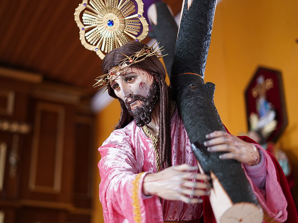 Imagen del Jesús Nazareno de las Charcas, Guatemala.