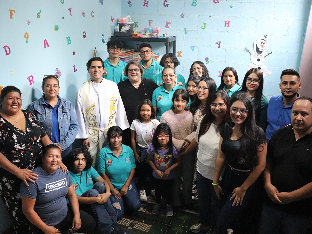 La clínica es uno de los servicios que ofrece la parroquia salesiana en Comayagüela, Honduras.