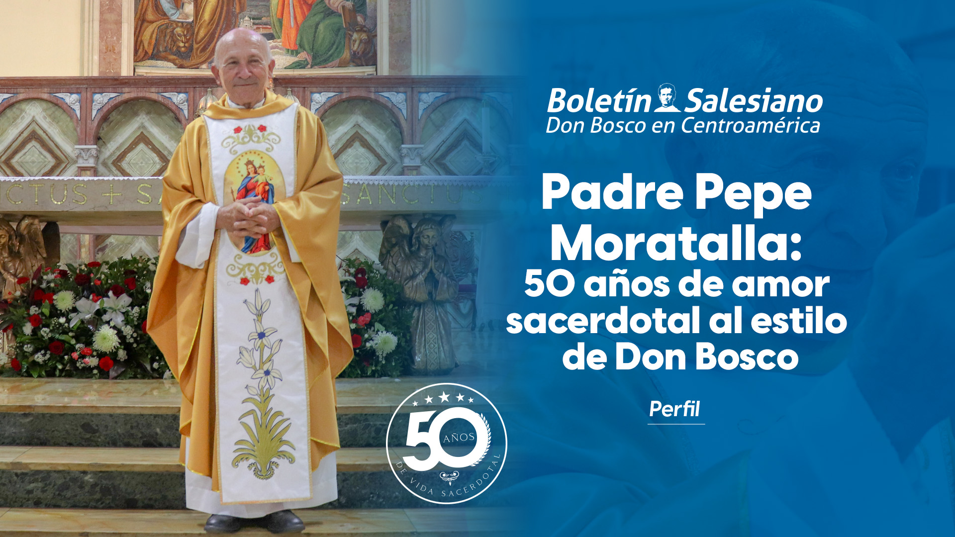 50 años de vida sacerdotal padre Pepe Moratalla